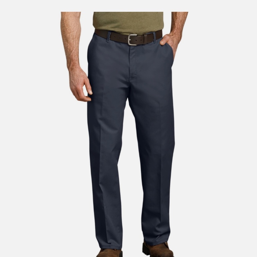 Men’s Dickies Relaxed Fit Straight Leg Flex Work Pant 34x34 - Navy Blue - NWT